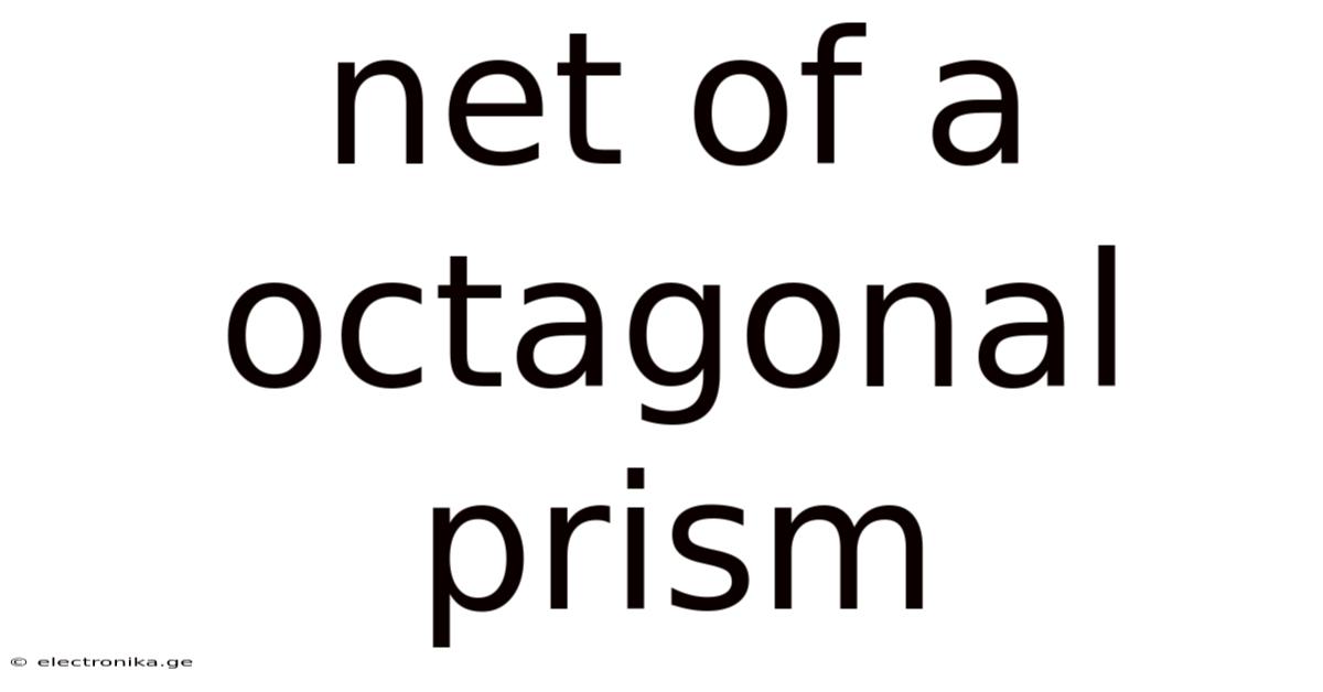 Net Of A Octagonal Prism